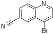 4-Bromo-6-quinolinecarbonitrileStructure,642477-82-5Structure 4-Bromo-6-quinolinecarbonitrile Structure,642477-82-5Structure