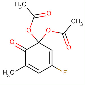 3-Fluoro-5-methyl-6-oxo-2,4-cyclohexadienylidenediacetateStructure,64248-47-1Structure 3-Fluoro-5-methyl-6-oxo-2,4-cyclohexadienylidenediacetate Structure,64248-47-1Structure