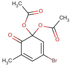 3-Bromo-5-methyl-6-oxo-2,4-cyclohexadienylidenediacetateStructure,64274-94-8Structure 3-Bromo-5-methyl-6-oxo-2,4-cyclohexadienylidenediacetate Structure,64274-94-8Structure