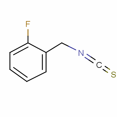 2-氟異硫氰酸芐酯結構式_64382-80-5結構式