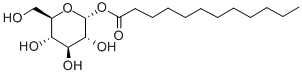 1-氧代十二烷基-α-D-葡萄糖苷結(jié)構(gòu)式_64395-91-1結(jié)構(gòu)式