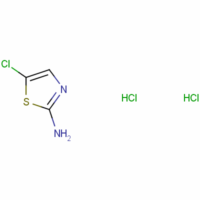 5-Chloro-2-thiazolamine hydrochloride (1:2)Structure,64415-16-3Structure 5-Chloro-2-thiazolamine hydrochloride (1:2) Structure,64415-16-3Structure