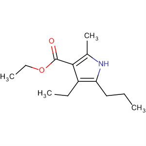 (9ci)-4-乙基-2-甲基-5-丙基-1H-吡咯-3-羧酸乙酯結(jié)構(gòu)式_647836-66-6結(jié)構(gòu)式