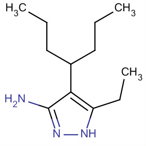 (9ci)-5-乙基-4-(1-丙基丁基)-1H-吡唑-3-胺結(jié)構(gòu)式_647854-07-7結(jié)構(gòu)式
