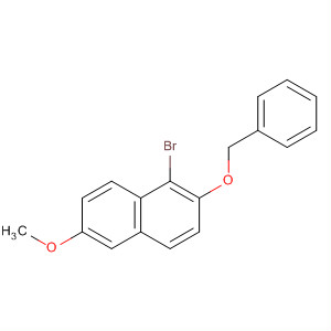 2-Benzyloxy-1-bromo-6-methoxynaphthaleneStructure,648904-47-6Structure 2-Benzyloxy-1-bromo-6-methoxynaphthalene Structure,648904-47-6Structure