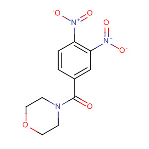 Methanone, (3,4-dinitrophenyl)-4-morpholinyl-Structure,65003-28-3Structure Methanone, (3,4-dinitrophenyl)-4-morpholinyl- Structure,65003-28-3Structure