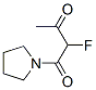 Pyrrolidine, 1-(2-fluoro-1,3-dioxobutyl)- (9ci)Structure,650602-45-2Structure Pyrrolidine, 1-(2-fluoro-1,3-dioxobutyl)- (9ci) Structure,650602-45-2Structure