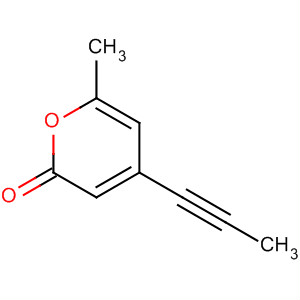 (9ci)-6-甲基-4-(1-丙炔)-2H-吡喃-2-酮結構式_650624-70-7結構式