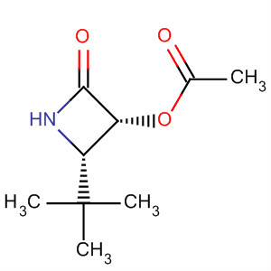 (3r,4s)-(9ci)-3-(乙?；趸?-4-(1,1-二甲基乙基)-2-氮雜啶酮結(jié)構(gòu)式_650625-21-1結(jié)構(gòu)式