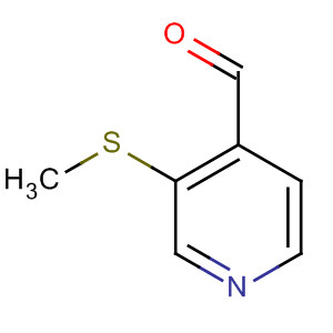 (9ci)-3-(甲基硫代)-4-吡啶羧醛結(jié)構(gòu)式_650628-88-9結(jié)構(gòu)式