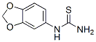 1-(3,4-Methylenedioxyphenyl)-2-thioureaStructure,65069-55-8Structure 1-(3,4-Methylenedioxyphenyl)-2-thiourea Structure,65069-55-8Structure