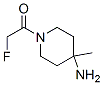 4-Piperidinamine, 1-(fluoroacetyl)-4-methyl-(9ci)Structure,651056-99-4Structure 4-Piperidinamine, 1-(fluoroacetyl)-4-methyl-(9ci) Structure,651056-99-4Structure
