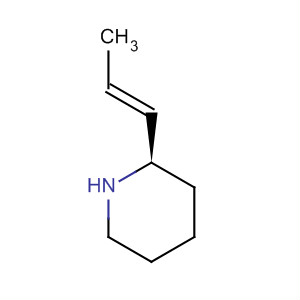 Piperidine, 2-(1e)-1-propenyl-, (2r)-(9ci)Structure,651321-57-2Structure Piperidine, 2-(1e)-1-propenyl-, (2r)-(9ci) Structure,651321-57-2Structure