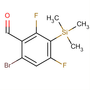 6-Bromo-2,4-difluoro-3-(trimethylsilyl)benzaldehydeStructure,651326-71-5Structure 6-Bromo-2,4-difluoro-3-(trimethylsilyl)benzaldehyde Structure,651326-71-5Structure