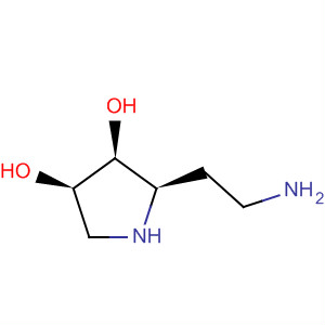 3,4-Pyrrolidinediol, 2-(2-aminoethyl)-, (2r,3s,4r)-(9ci)Structure,651735-09-0Structure 3,4-Pyrrolidinediol, 2-(2-aminoethyl)-, (2r,3s,4r)-(9ci) Structure,651735-09-0Structure