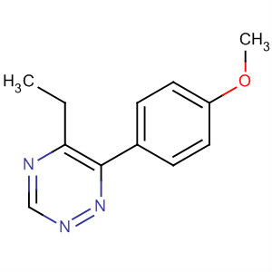 1,2,4-Triazine,5-ethyl-6-(4-methoxyphenyl)-(9ci)Structure,654069-73-5Structure 1,2,4-Triazine,5-ethyl-6-(4-methoxyphenyl)-(9ci) Structure,654069-73-5Structure