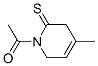 (7ci,8ci)-1-乙?；?3,6-二氫-4-甲基-2(1H)-吡啶硫酮結(jié)構(gòu)式_6545-84-2結(jié)構(gòu)式