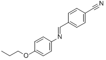 N-(p-cyanobenzylidene)-p-propoxyaniline Structure,65628-98-0Structure