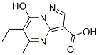 (9CI)-6-乙基-7-羥基-5-甲基-吡唑并[1,5-a]嘧啶-3-羧酸結(jié)構(gòu)式_656818-38-1結(jié)構(gòu)式