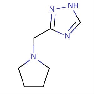 (9ci)-3-(1-吡咯烷甲基)-1H-1,2,4-噻唑結(jié)構(gòu)式_657349-21-8結(jié)構(gòu)式