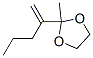 1,3-Dioxolane, 2-methyl-2-(1-methylenebutyl)-Structure,65818-23-7Structure 1,3-Dioxolane, 2-methyl-2-(1-methylenebutyl)- Structure,65818-23-7Structure