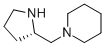 1-[(2S)-吡咯烷甲基]哌啶結構式_65921-41-7結構式