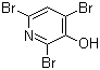 2,4,6-三溴-3-羥基吡啶結(jié)構(gòu)式_6602-34-2結(jié)構(gòu)式