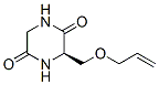 (3r)-(9ci)-3-[(2-丙烯基氧基)甲基]-2,5-哌嗪二酮結(jié)構(gòu)式_660862-77-1結(jié)構(gòu)式