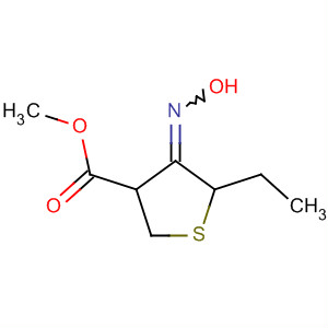 3-Thiophenecarboxylicacid,5-ethyltetrahydro-4-(hydroxyimino)-,methylester(9ci)Structure,66319-19-5Structure 3-Thiophenecarboxylicacid,5-ethyltetrahydro-4-(hydroxyimino)-,methylester(9ci) Structure,66319-19-5Structure