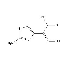 2-(2-Aminothiazole-4-yl)-2-hydroxyiminoacetic acidStructure,66338-96-3Structure 2-(2-Aminothiazole-4-yl)-2-hydroxyiminoacetic acid Structure,66338-96-3Structure