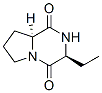 (3S-反式)-(9CI)-3-乙基六氫吡咯并[1,2-a]吡嗪-1,4-二酮結(jié)構(gòu)式_66381-16-6結(jié)構(gòu)式