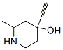 4-Piperidinol, 4-ethynyl-2-methyl-(9ci)Structure,66493-36-5Structure 4-Piperidinol, 4-ethynyl-2-methyl-(9ci) Structure,66493-36-5Structure
