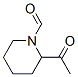 1-Piperidinecarboxaldehyde, 2-acetyl-(9ci)Structure,66552-03-2Structure 1-Piperidinecarboxaldehyde, 2-acetyl-(9ci) Structure,66552-03-2Structure