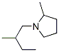 Pyrrolidine, 2-methyl-1-(2-methylbutyl)- (9ci)Structure,667420-86-2Structure Pyrrolidine, 2-methyl-1-(2-methylbutyl)- (9ci) Structure,667420-86-2Structure