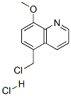 8-Methoxy-5-chloromethylquinoline hydrochlorideStructure,668275-75-0Structure 8-Methoxy-5-chloromethylquinoline hydrochloride Structure,668275-75-0Structure