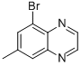 Quinoxaline, 5-bromo-7-methyl-(9ci)Structure,668276-42-4Structure Quinoxaline, 5-bromo-7-methyl-(9ci) Structure,668276-42-4Structure
