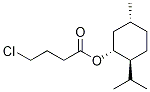 (1R,2S,5R)-2-異丙基-5-甲基環(huán)己基4-氯丁酸酯結(jié)構(gòu)式_668486-64-4結(jié)構(gòu)式