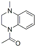 Quinoxaline, 1-acetyl-1,2,3,4-tetrahydro-4-methyl- (9ci)Structure,669695-07-2Structure Quinoxaline, 1-acetyl-1,2,3,4-tetrahydro-4-methyl- (9ci) Structure,669695-07-2Structure
