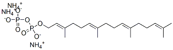 3,7,11,15-Tetramethyl-2,6,10,14-hexadecatetraenyl pyrophosphate ammonium saltStructure,6699-20-3Structure 3,7,11,15-Tetramethyl-2,6,10,14-hexadecatetraenyl pyrophosphate ammonium salt Structure,6699-20-3Structure