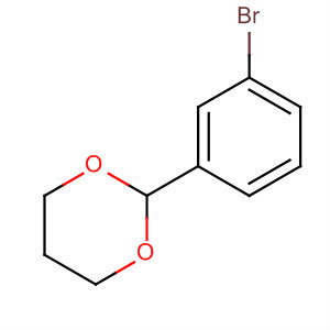 1,3-Dioxane,2-(3-bromophenyl)-(9ci)Structure,67437-93-8Structure 1,3-Dioxane,2-(3-bromophenyl)-(9ci) Structure,67437-93-8Structure