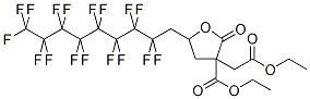 3-(乙氧甲酰)-3-(甲基乙氧甲酰)-5-(1H,1H-全氟壬基)-丁內(nèi)酯結(jié)構(gòu)式_674786-75-5結(jié)構(gòu)式