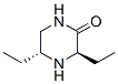 Piperazinone, 3,5-diethyl-, (3r,5r)-(9ci)Structure,674792-17-7Structure Piperazinone, 3,5-diethyl-, (3r,5r)-(9ci) Structure,674792-17-7Structure