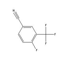 4-氟-3-三氟甲基苯腈結(jié)構(gòu)式_67515-59-7結(jié)構(gòu)式