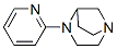 1,4-Diazabicyclo[3.2.1]octane,4-(2-pyridinyl)-,(-)-(9ci) Structure,675590-81-5Structure