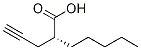 (2R)-2-(2-丙炔-1-基)庚酸結(jié)構(gòu)式_675831-45-5結(jié)構(gòu)式