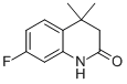 7-Fluoro-4,4-dimethyl-3,4-dihydro-1h-quinolin-2-oneStructure,676116-80-6Structure 7-Fluoro-4,4-dimethyl-3,4-dihydro-1h-quinolin-2-one Structure,676116-80-6Structure
