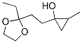 (9ci)-1-[2-(2-乙基-1,3-二氧雜烷-2-基)乙基]-2-甲基-環(huán)丙醇結(jié)構(gòu)式_676168-83-5結(jié)構(gòu)式