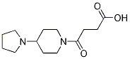 4-氧代-4-(4-吡咯烷-1-基-哌啶-1-基)-丁酸結(jié)構(gòu)式_676341-34-7結(jié)構(gòu)式