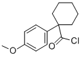 1-(4-Methoxyphenyl)cyclohexanecarbonyl chlorideStructure,676348-47-3Structure 1-(4-Methoxyphenyl)cyclohexanecarbonyl chloride Structure,676348-47-3Structure