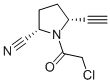 (2s,5r)-(9ci)-1-(氯乙?；?-5-乙炔-2-吡咯烷甲腈結(jié)構(gòu)式_676559-69-6結(jié)構(gòu)式